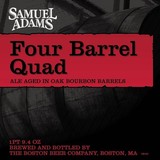 Sam Adams Four Barrel Quad beer