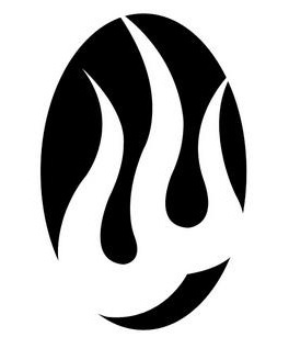 White Flame Super G IPA beer Label Full Size