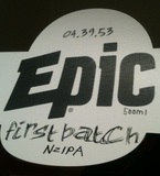 Epic First Batch NZIPA beer