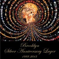 Brooklyn Silver Anniversary Lager beer Label Full Size