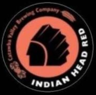 Catawba Valley Indian Head Red beer Label Full Size