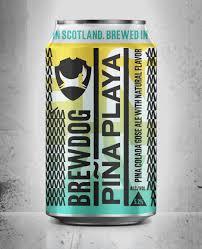 BrewDog Piña Playa beer Label Full Size