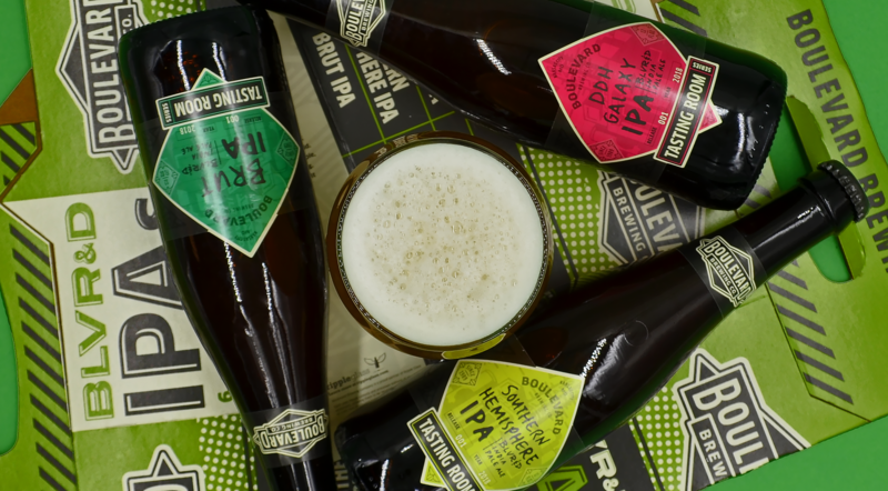 Boulevard  IPA Pack beer Label Full Size