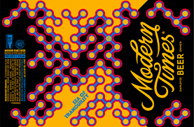 Modern Times Sea of Tranquility beer Label Full Size