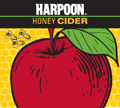 Harpoon Honey Cider beer Label Full Size