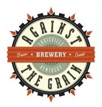 Against the Grain Golden Shower beer Label Full Size