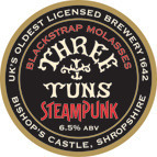 Three Tuns Steampunk beer