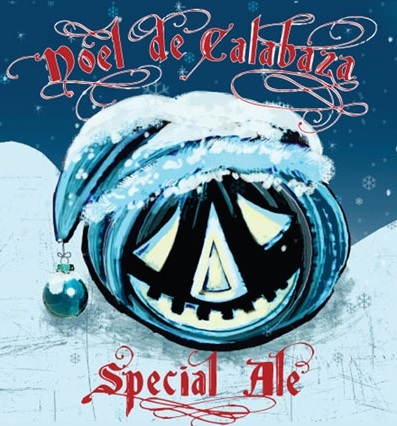 Jolly Pumpkin Noel De Calabaza 2012 beer Label Full Size
