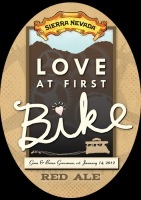 Sierra Nevada Love at First Bike beer Label Full Size