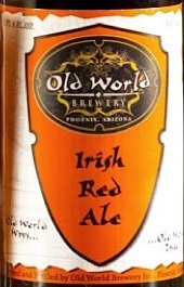 Old World 4 Leaf beer Label Full Size