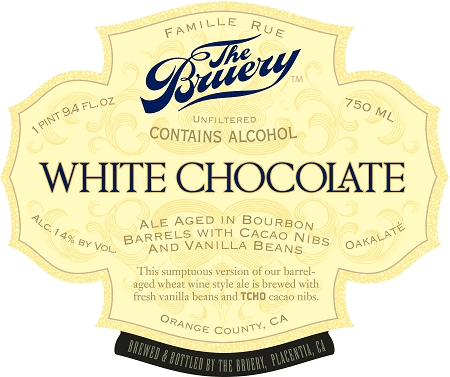 Bruery Special Release beer Label Full Size
