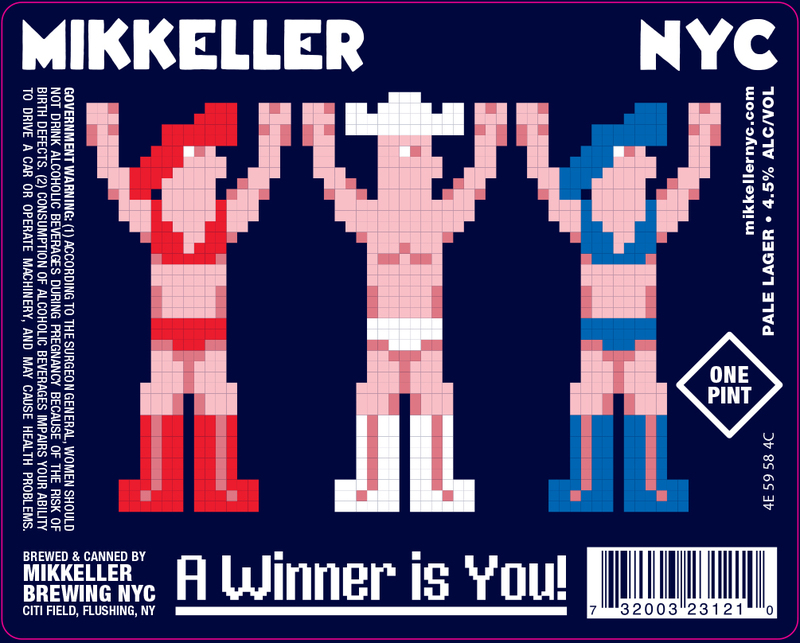 Mikkeller NYC NYC A Winner is You beer Label Full Size