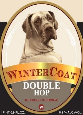 Winter Coat Double Hop beer Label Full Size