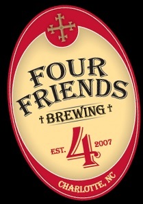 Four Friends Race Day IPA beer Label Full Size