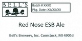 Bell's Red Nose ESB beer