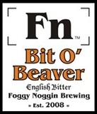 Foggy Noggin' Bit O'Beaver beer