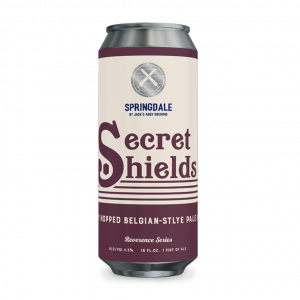 Springdale Secret Shields beer Label Full Size
