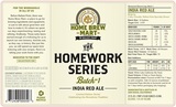 Ballast Point Homework Series #1 beer