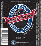 Evil Genius Black Eye PA beer