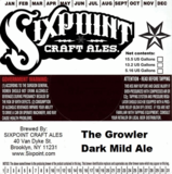 Sixpoint Dark Mild beer
