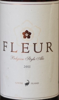 Goose Island Fleur 2011 beer Label Full Size