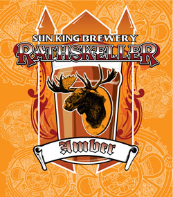 Sun King Rathskeller Amber beer Label Full Size