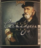 Founders Curmudgeon Old Ale 2009 beer Label Full Size