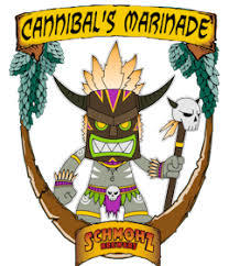 Schmohz Cannibal's Marinade beer Label Full Size