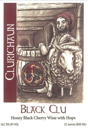Bardic Wells Black Clu beer Label Full Size