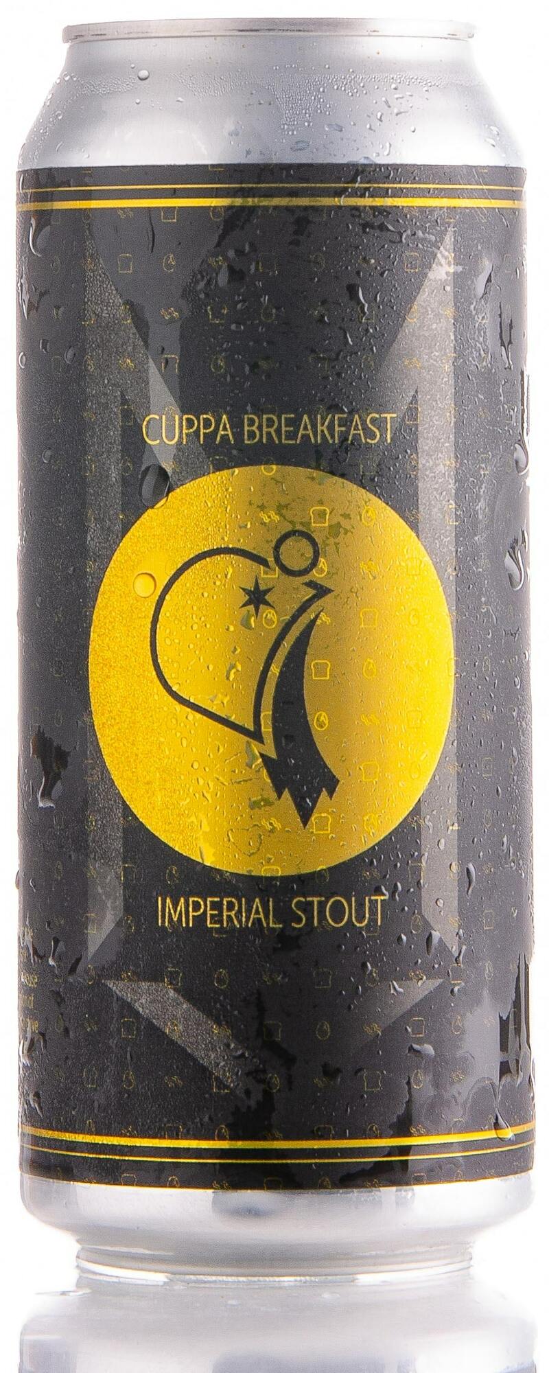 Maplewood Cuppa Breakfast beer Label Full Size