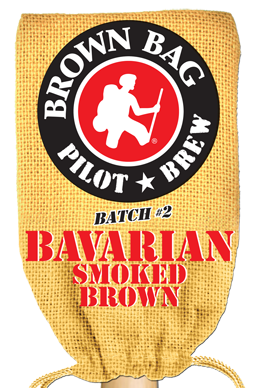 Long Trail Brown Bag Series #2 beer Label Full Size