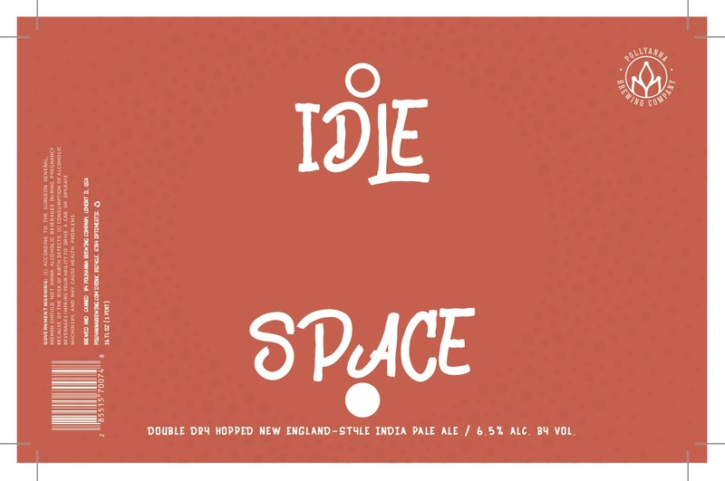 Pollyanna Idle Space beer Label Full Size