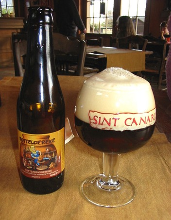 Sint Canarus Potteloereke beer Label Full Size