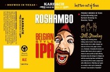 Karbach Roshambo Belgian IPA beer