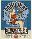 Breckenridge Barrel Aged Pandora's Bock beer