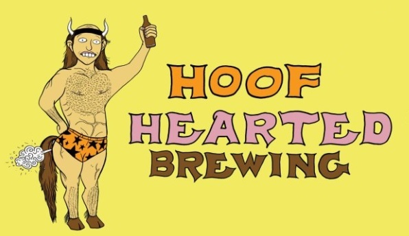 Hoof Hearted Calibos beer Label Full Size