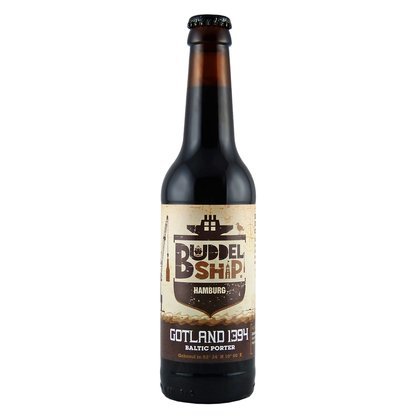 Buddelship Gotland 1394 beer Label Full Size