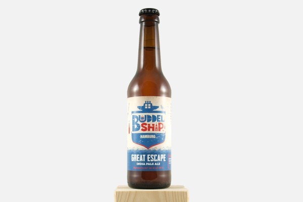 Buddleship Great Escape beer Label Full Size