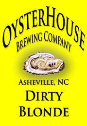 Oyster House Dirty Blonde beer Label Full Size