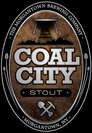 Morgantown Coal City Stout beer Label Full Size