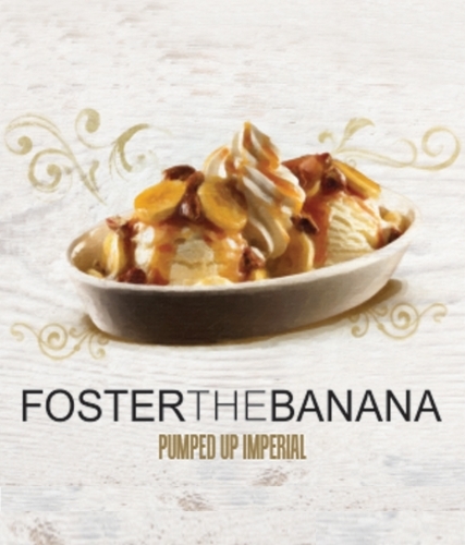 Odd Side Foster the Banana beer Label Full Size