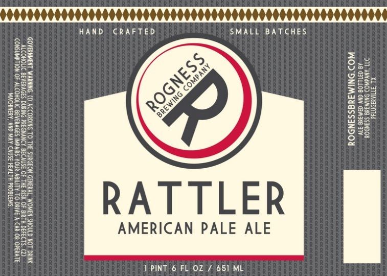 Rogness Rattler beer Label Full Size