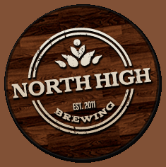 North High Black IPA beer Label Full Size