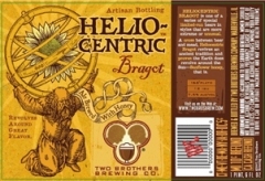 Two Brothers Heliocentric 2009 beer Label Full Size