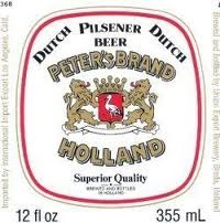 Peter's Brand Dutch Style Lager beer Label Full Size
