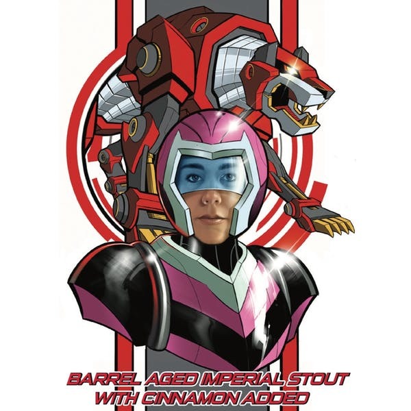 J. Wakefield Adjunctron Project: Red Lion beer Label Full Size