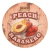 Pierced Peach Habanero beer Label Full Size