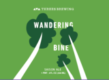 Threes Wandering Bine (Blend 9) beer Label Full Size