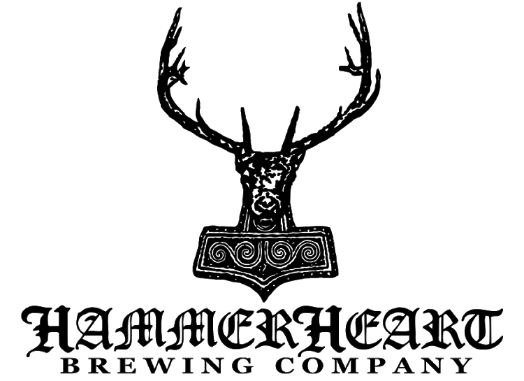 Hammerheart Midvinter Ol (Aquavit Barrel Aged) beer Label Full Size