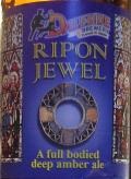 Ripon Jewel beer Label Full Size